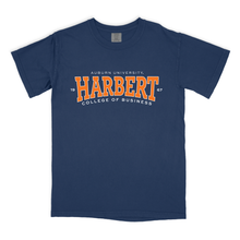 Load image into Gallery viewer, Navy Varsity Harbert Tee
